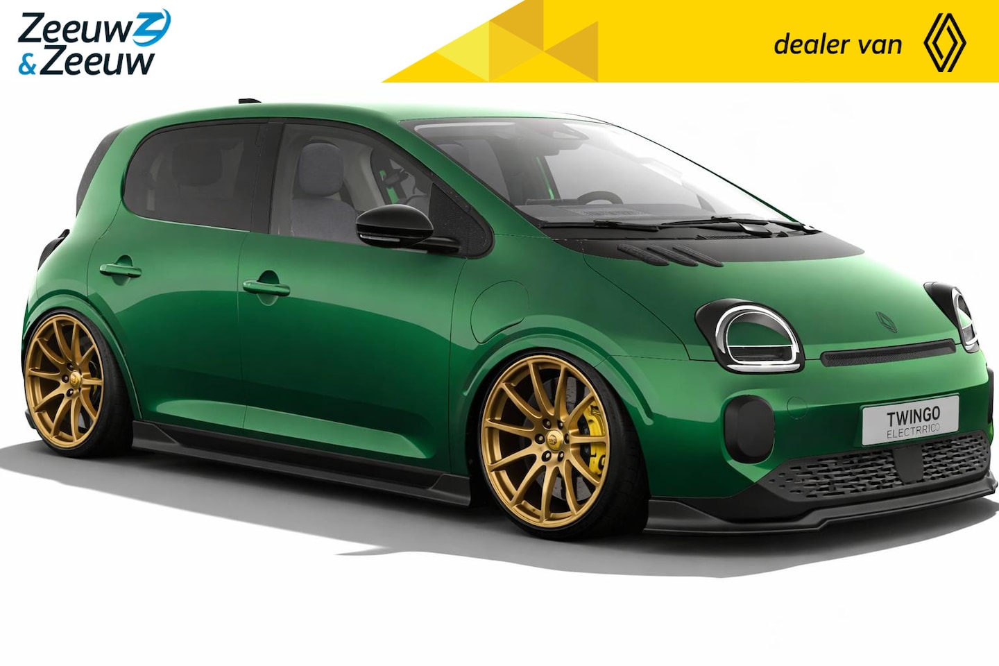 Renault Twingo - urban range techno Esprit RS 27.5 kWh | ZEER UNIEKE RS CUSTOM TWINGO | ALLEEN IN DEN HAAG - AutoWereld.nl