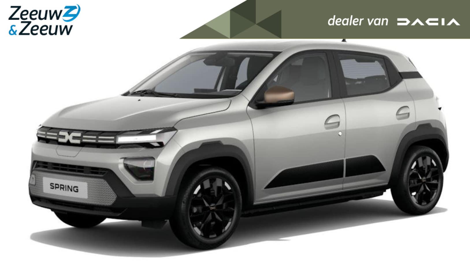 Dacia Spring - (Zeeuw & Zeeuw Private Lease Actie v.a. € 279,-) Extreme 100 | Wij maken graag een Private - AutoWereld.nl