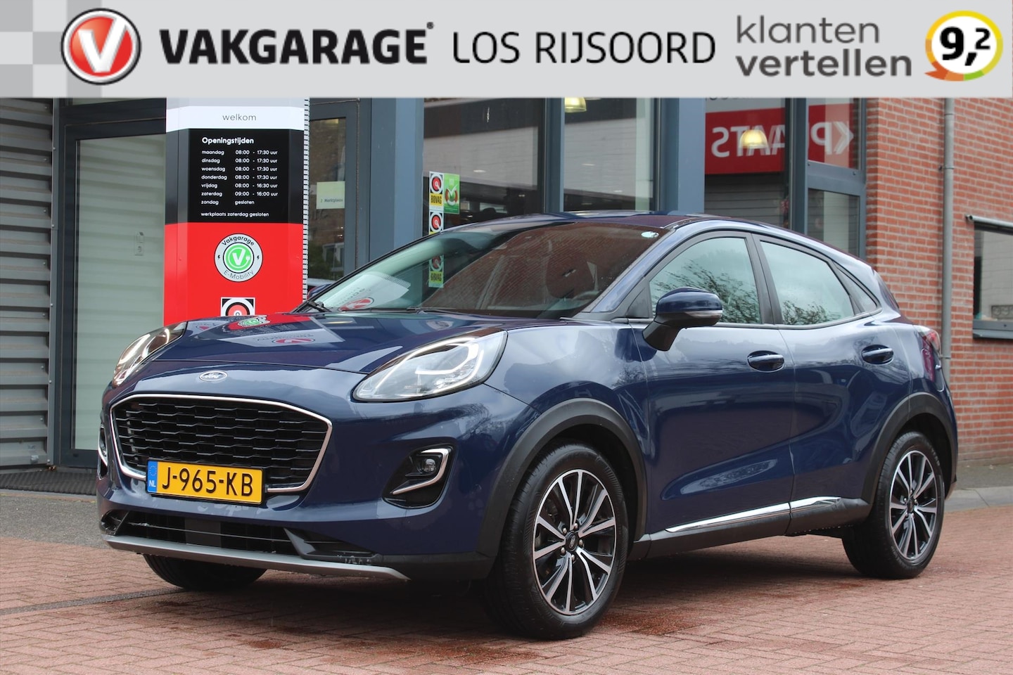 Ford Puma - 1.0i Ecoboost Hybrid *Titanium* | Carplay | Navigatie | Cruise Control | A/C | Bluetooth | - AutoWereld.nl