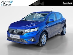 Dacia Sandero - 90PK TCe Comfort | Apple CarPlay/Android Auto | Airco | Cruise Control | Full LED | Armste