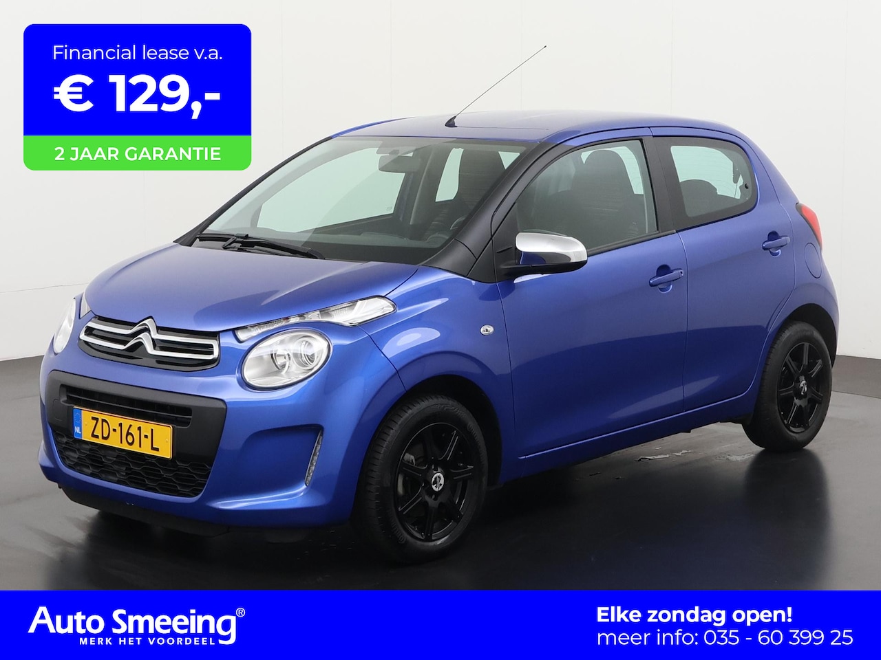 Citroën C1 - 1.0 VTi Feel | Airco | Bluetooth | Lichtmetalen Velgen | 12 mnd Garantie | - AutoWereld.nl