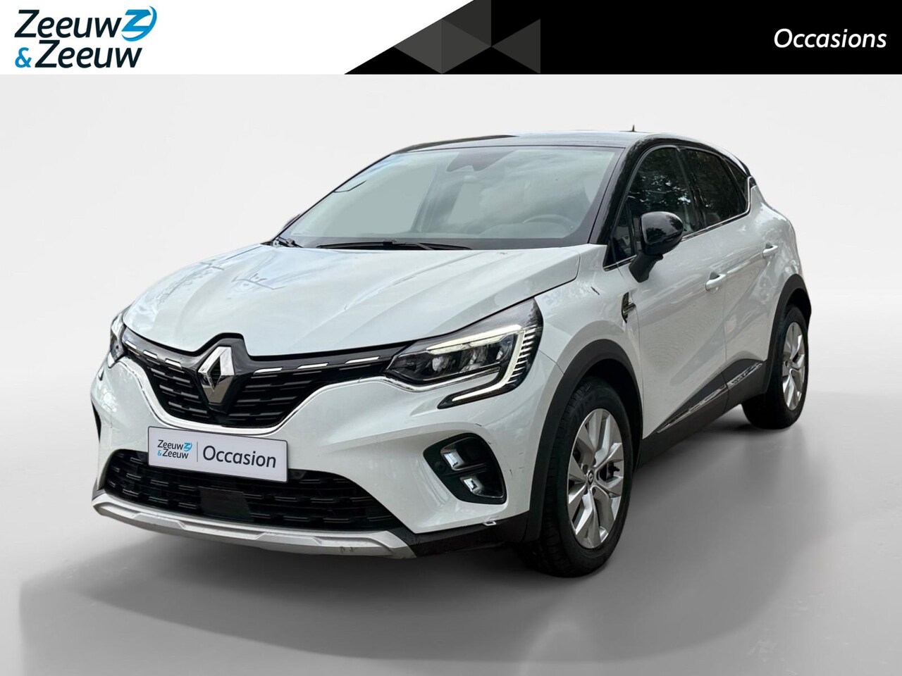 Renault Captur - 1.6 E-Tech Hybrid 145 Intens AIRCO APPLE CARPLAY/ANDROID AUTO CRUISE CONTROL ACHTERUIT RIJ - AutoWereld.nl