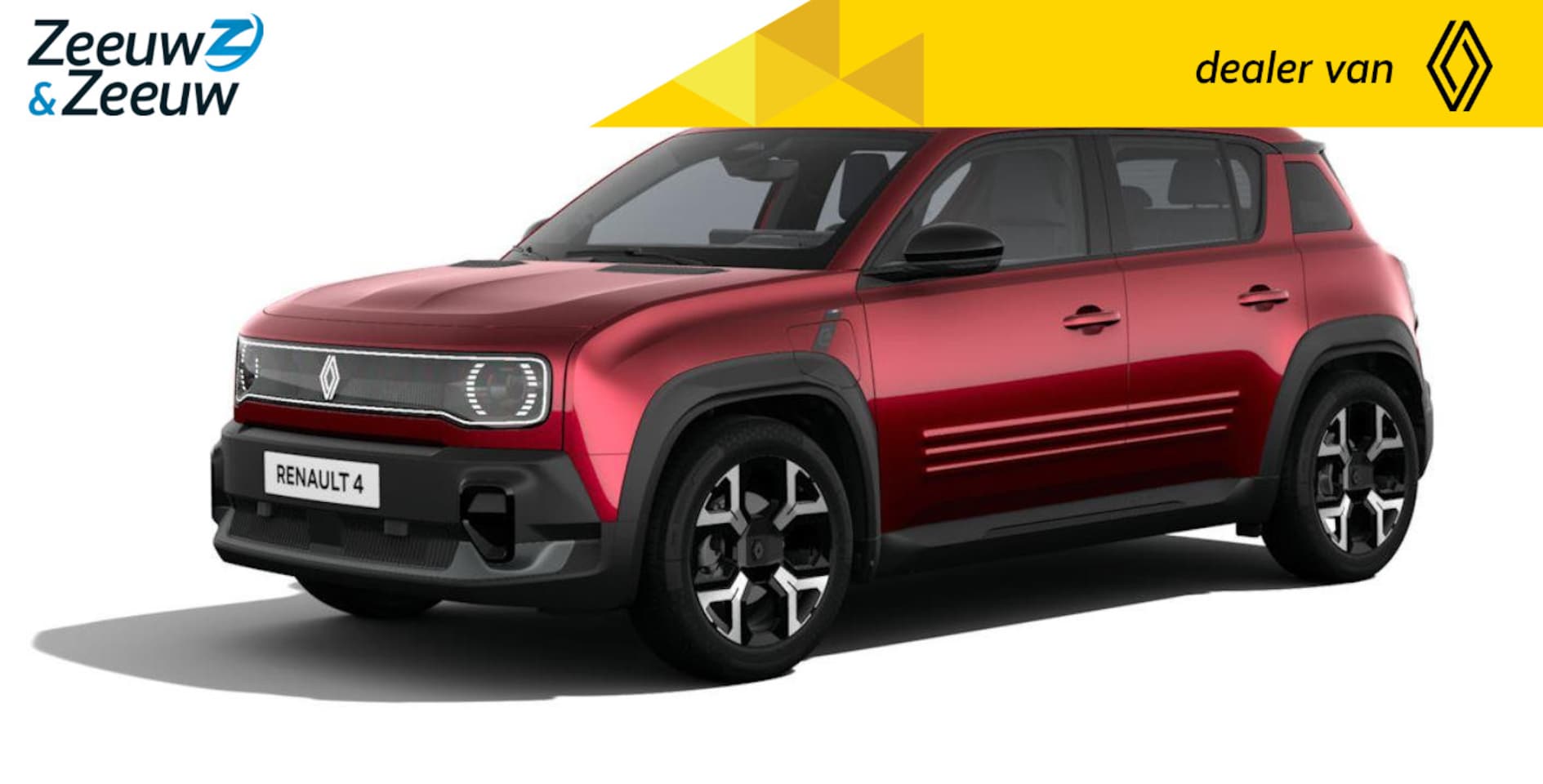 Renault 4 - Techno comfort range | Profiteer nu van €2500,- Zeeuw & Zeeuw voorraadkorting | NU met GRA - AutoWereld.nl