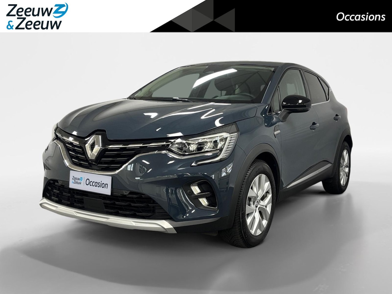 Renault Captur - 1.6 E-Tech Hybrid 145 Intens AUTOMAAT AIRCO CAMERA PARKEERSENSOREN CRUISE CONTROLE APPLE C - AutoWereld.nl