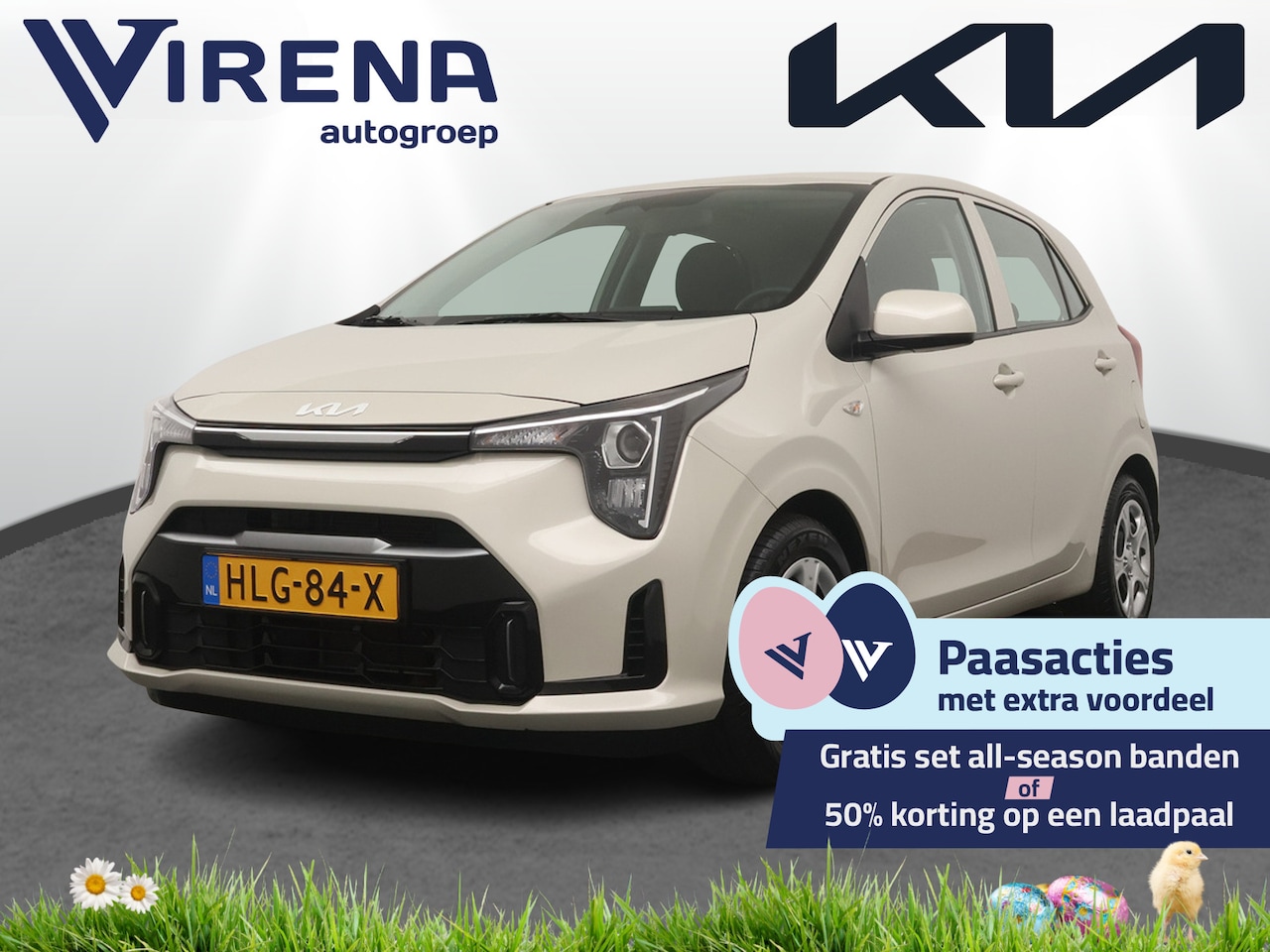 Kia Picanto - 1.0 DPI DynamicLine Airco - Apple Carplay/Android Auto - Cruise Control - Navigatie - Acht - AutoWereld.nl