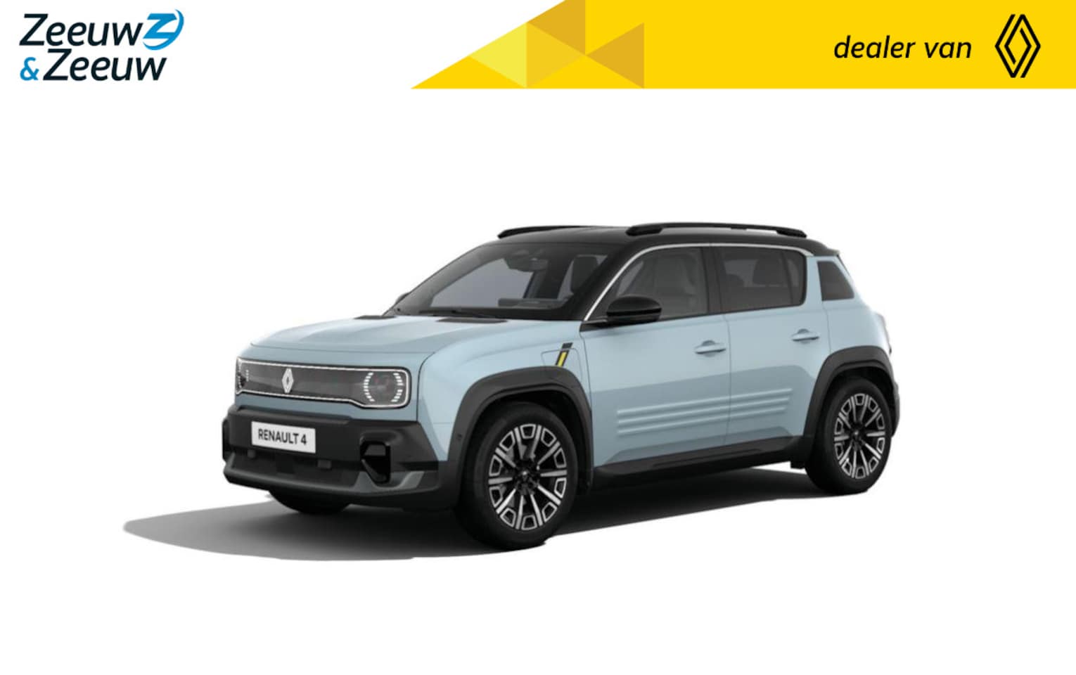 Renault 4 - comfort range iconic 52 kWh | Nieuw te bestellen | €1000,- introductiekorting | Verwarmbar - AutoWereld.nl