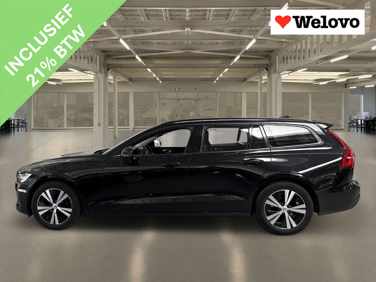 Volvo V60 - 2.0 B3 Momentum Advantage Mild hybrid, zuinig, leder.. - AutoWereld.nl