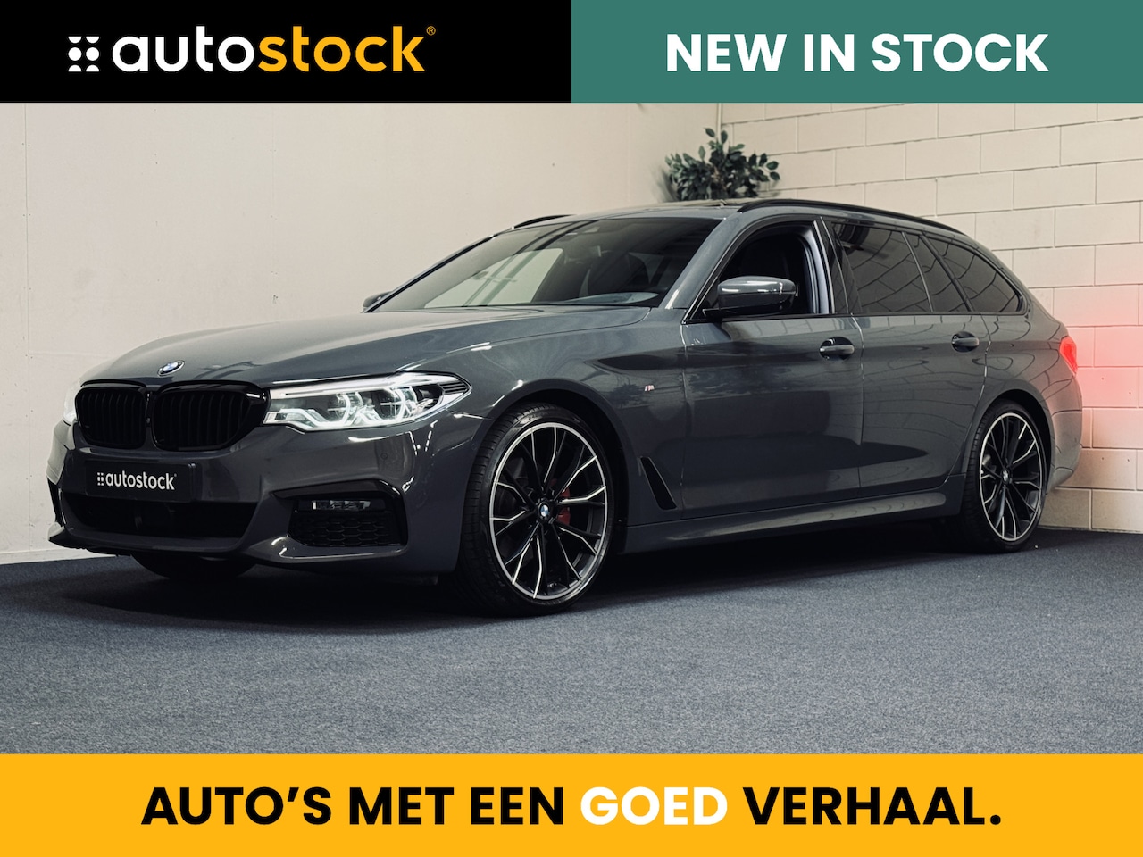 BMW 5-serie Touring - 520i High Exe. M-Sport | Paint on Req. | 20" | Panorama - AutoWereld.nl