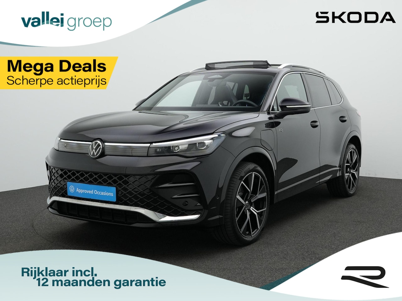 Volkswagen Tiguan - 1.5 eHybrid 204 pk DSG R-Line Edition | Panoramadak | Adaptief onderstel | Achteruitrijcam - AutoWereld.nl