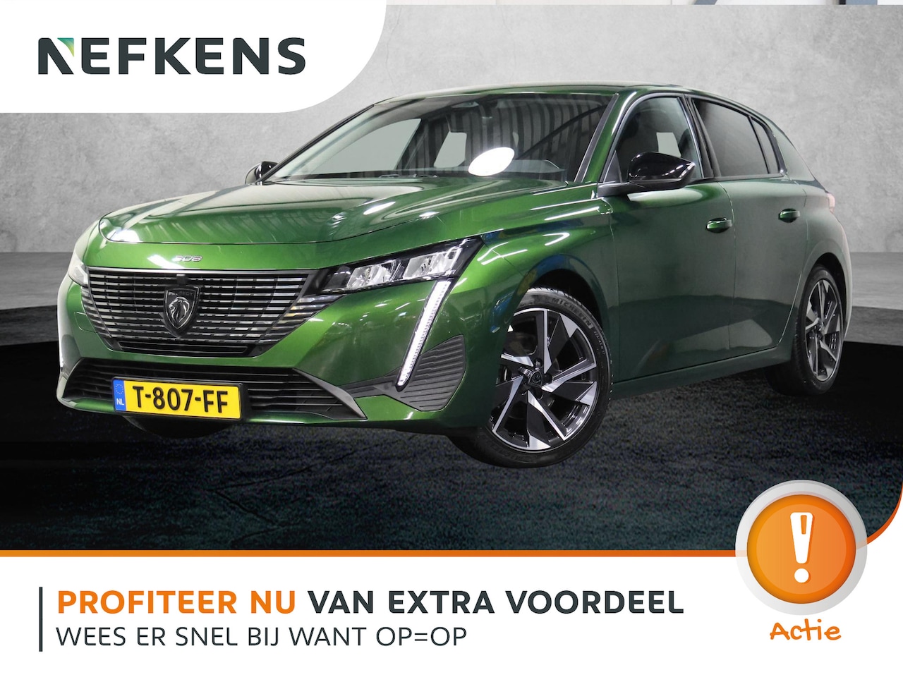 Peugeot 308 - 130PK Allure | AppleCarPlay/AndroidAuto | Adaptive Cruise Control | LEER/Stof | Camera | K - AutoWereld.nl