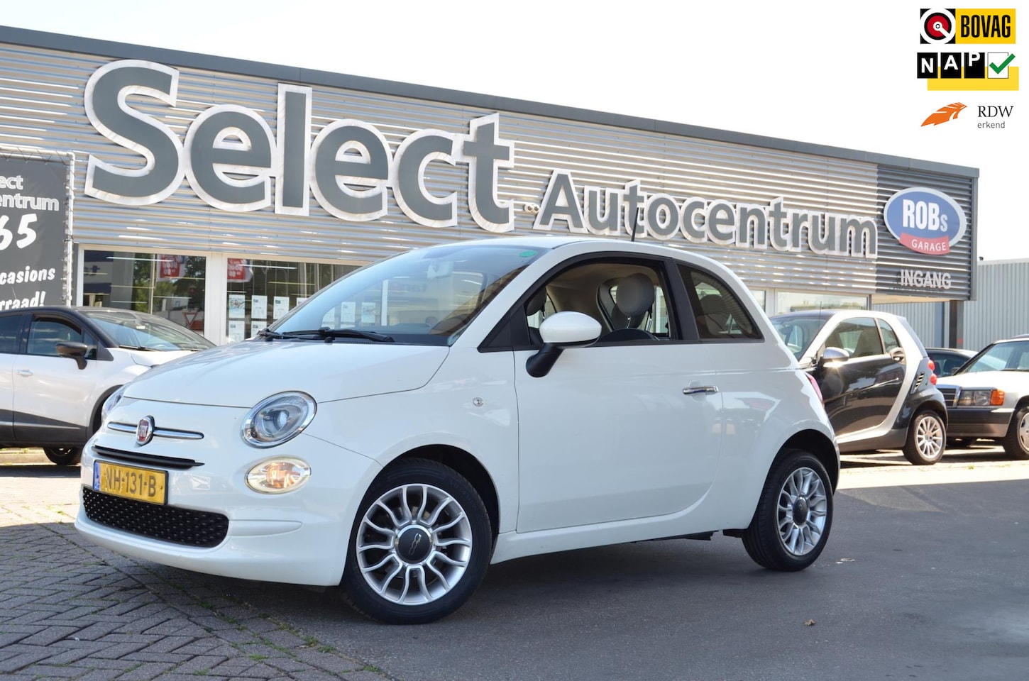 Fiat 500 - 0.9 TwinAir Turbo Popstar|AIRCO|ONDERHOUDSBOEKJE|NAP|LM VELGEN| - AutoWereld.nl
