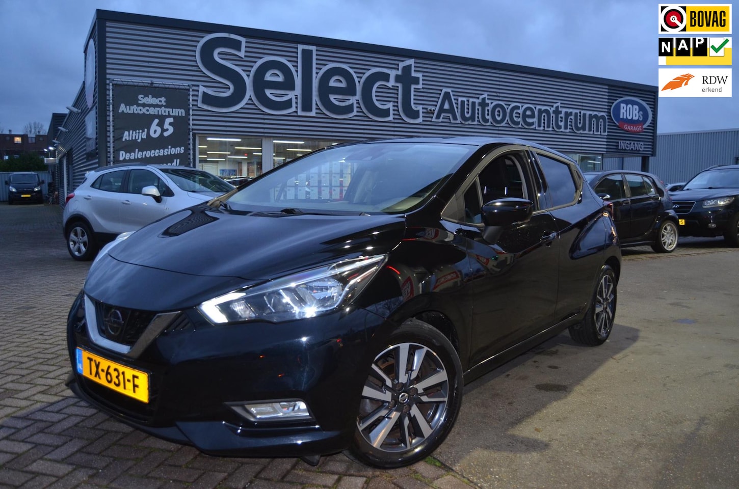 Nissan Micra - 0.9 IG-T N-Connecta| 1E EIG|NAP|PRIVACY GLASS|NAVI|16"VELGEN|CLIMA|CRUISE - AutoWereld.nl
