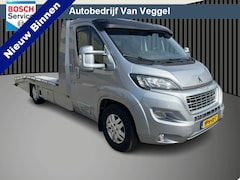 Peugeot Boxer - 435 2.2 BlueHDi tijhof oprijwagen luchtvering, cruise, clima, trekhaak