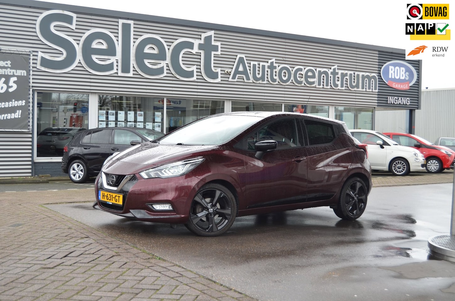 Nissan Micra - 1.0 IG-T N-Style|LEER|STOELVERW.|CAMERA|NAVI|CLIMA|DEALER ONDERH. - AutoWereld.nl