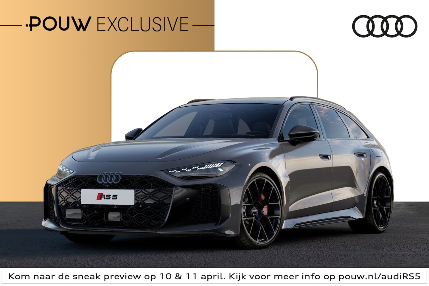 Audi RS5 - Avant 2.9 e-hybrid 639pk quattro | RS Keramische Remmen | Audi Sportpakket - AutoWereld.nl