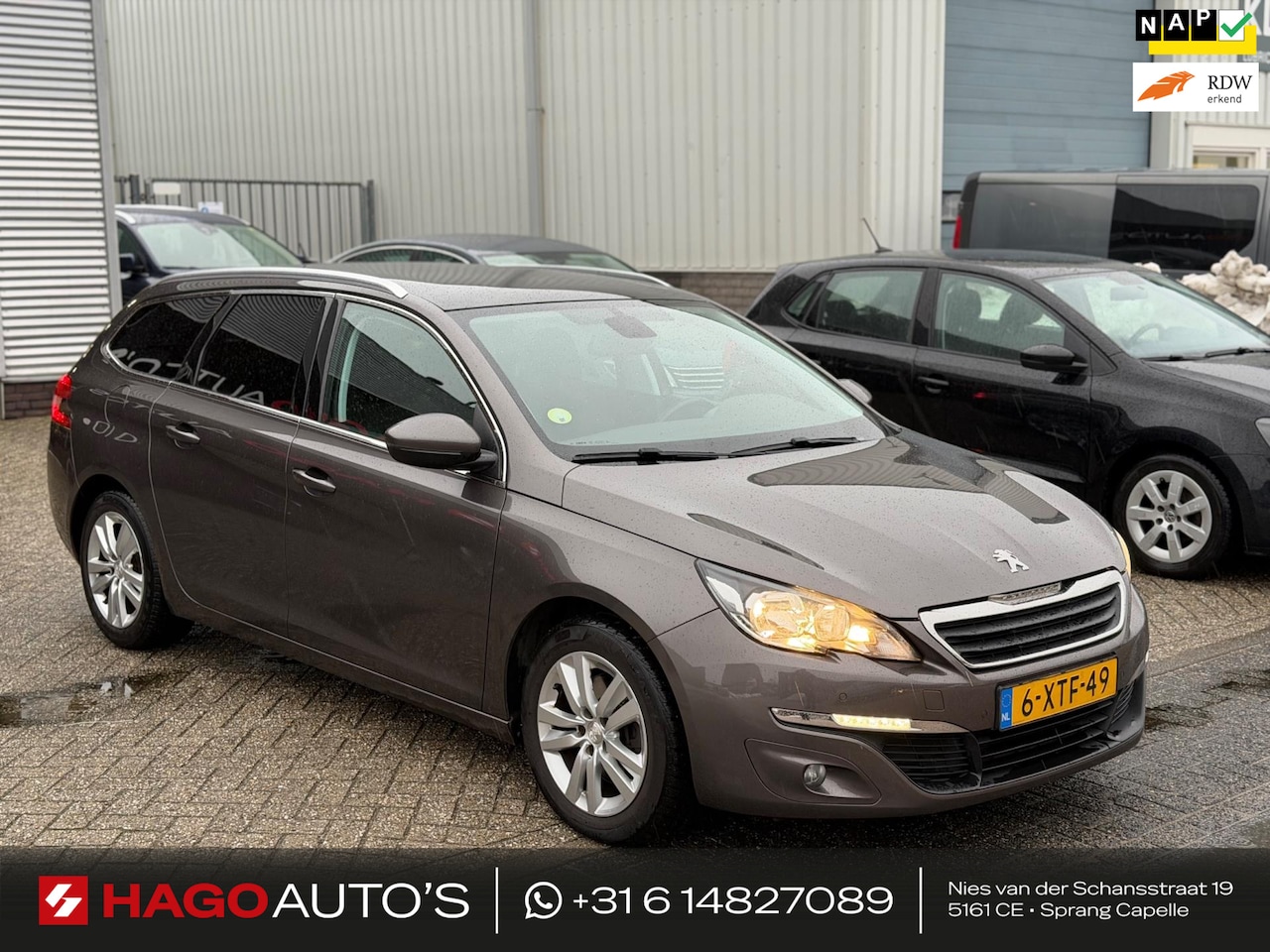Peugeot 308 SW - 2.0 BlueHDI Blue Lease Executive NAVI/PANO/CRUISE/CAMERA/TREKHAAK - AutoWereld.nl