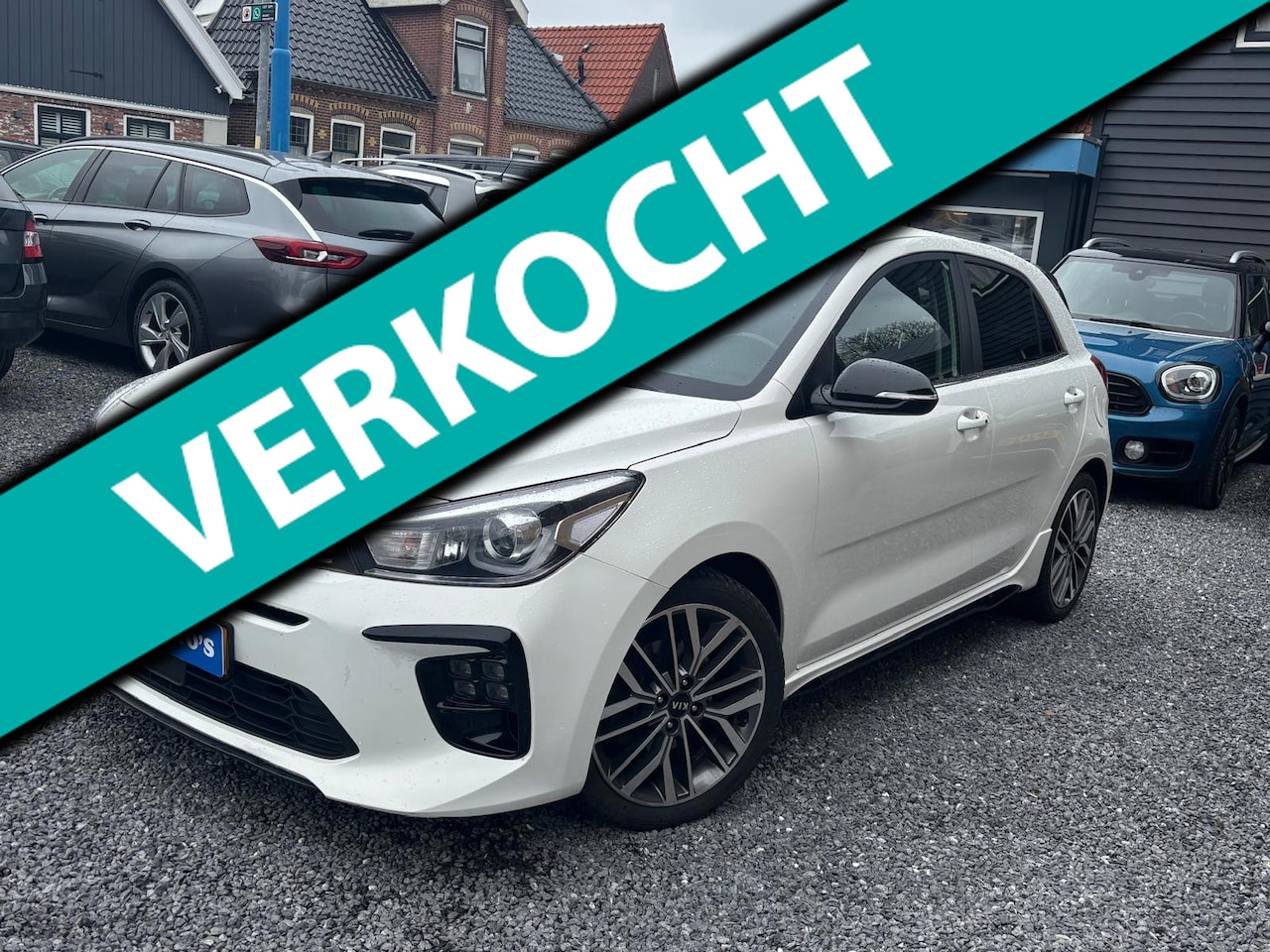 Kia Rio - 1.0 TGDI GT-Line Keyless|Led|Lane|Stuur/Stoelverwarming|Cruise|Rijklaar!| - AutoWereld.nl