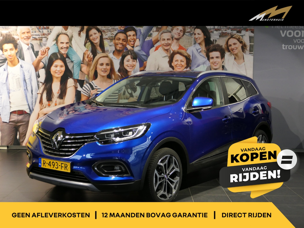 Renault Kadjar - 1.3 TCe Techno - Occasion Lease vanaf €474 p/m - *AUTOMAAT* - Trekhaak - allseasons - navi - AutoWereld.nl