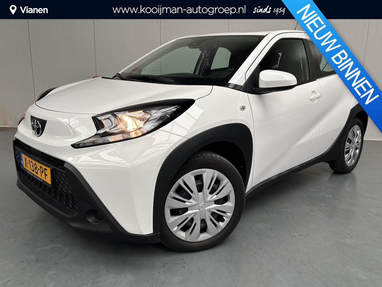Toyota Aygo X - 1.0 VVT-i S-CVT play 1.0 VVT-i S-CVT Play - AutoWereld.nl