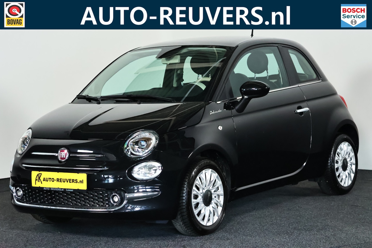 Fiat 500 - 1.0 Hybrid Dolcevita / Panorama / Cruisecontrol / CarPlay / Clima - AutoWereld.nl