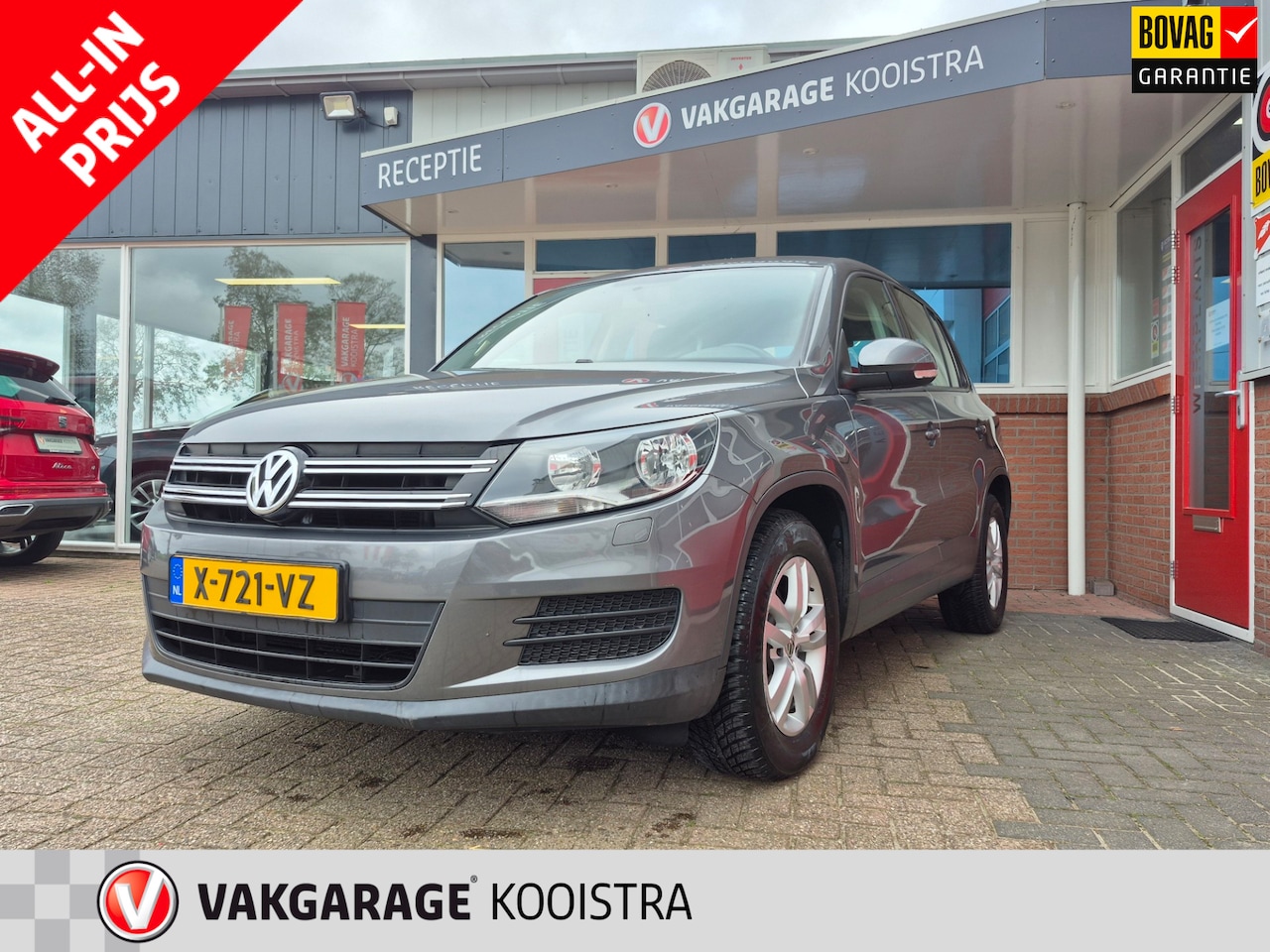 Volkswagen Tiguan - 1.4 TSI Comfort&Design Edition Navi|Cruise|Clima - AutoWereld.nl
