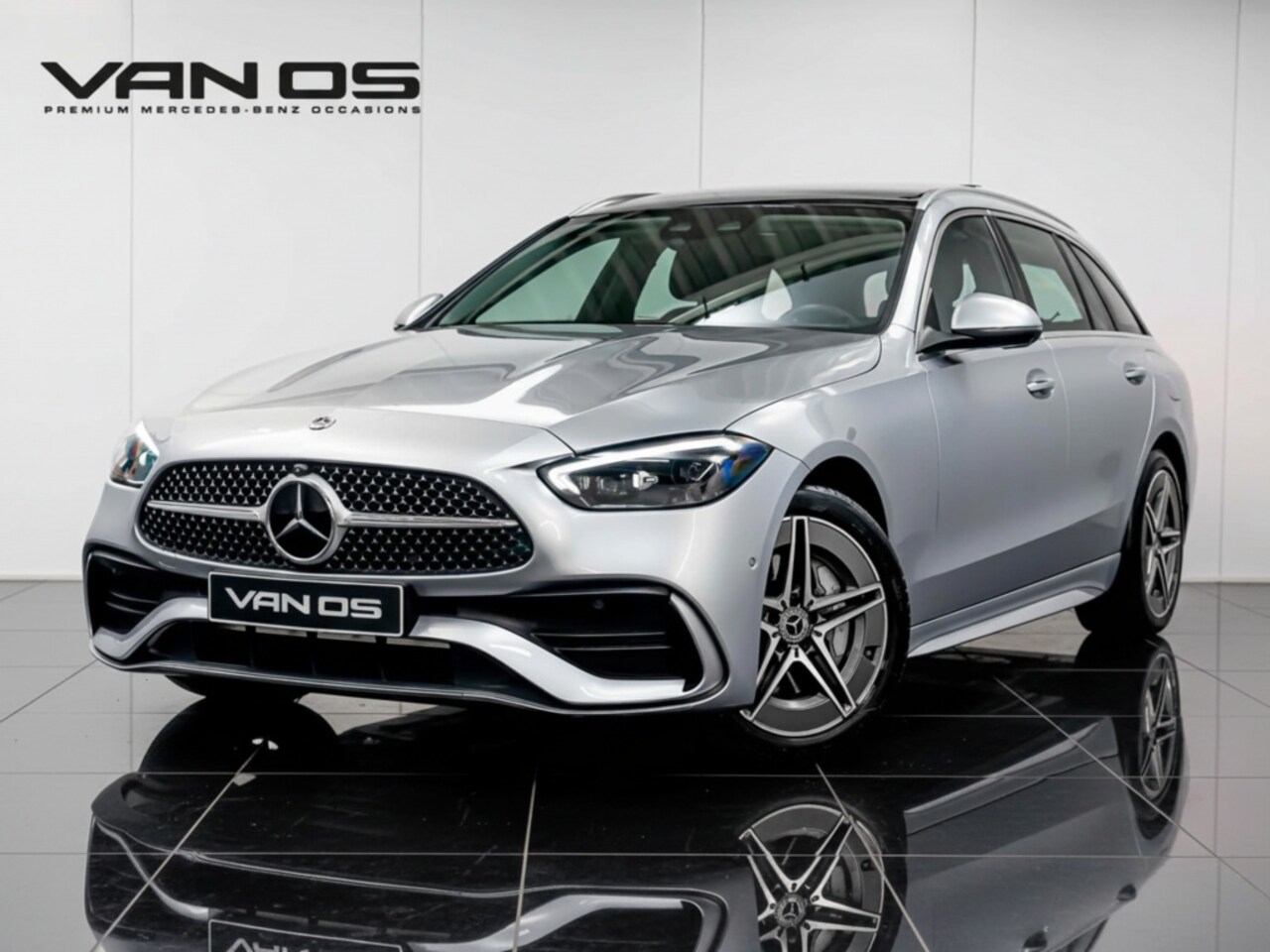 Mercedes-Benz C-klasse Estate - C 300 e AMG Line | Pano | Memory | Burmester - AutoWereld.nl