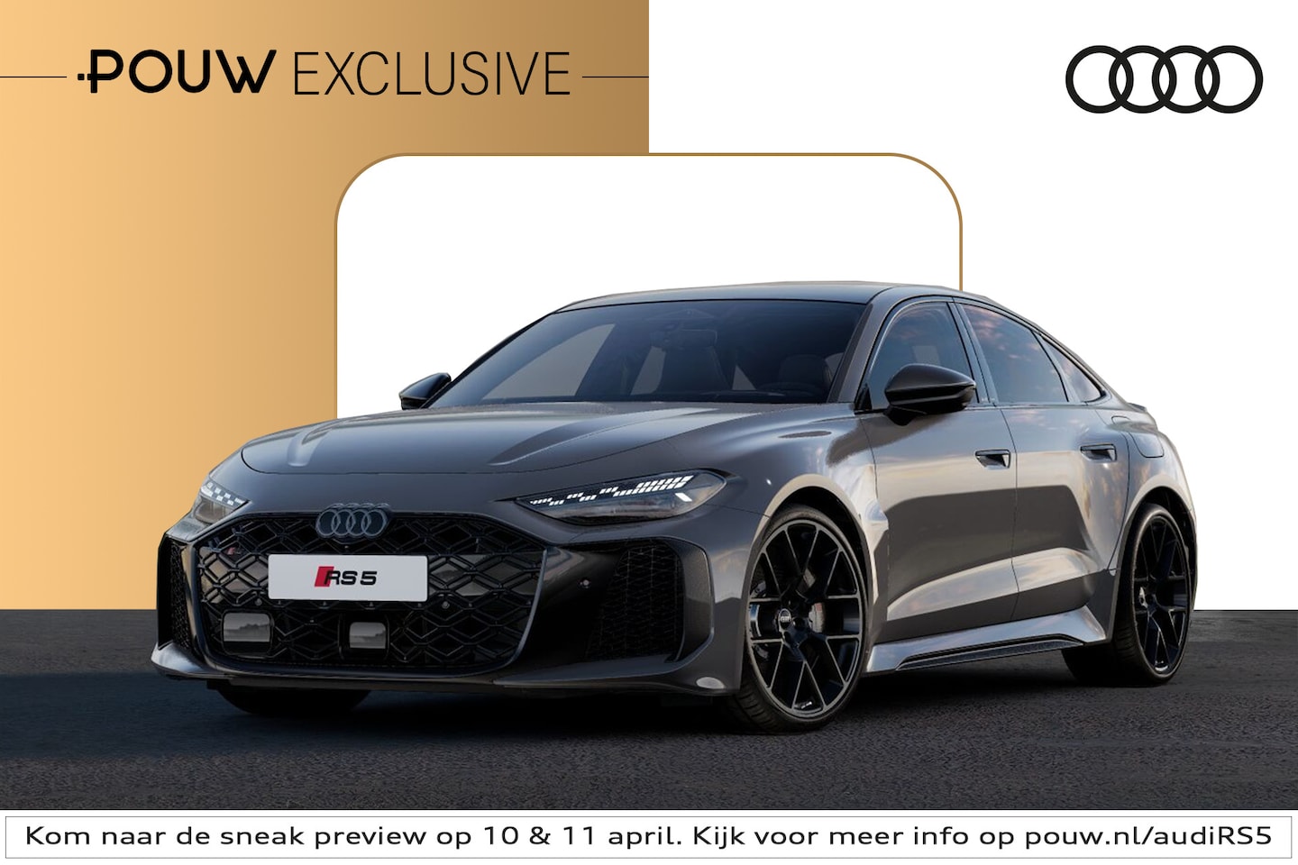 Audi RS5 - Limousine 2.9 e-hybrid 639pk quattro | Optiekpakket Carbon Camouflage | RS Keramische Remm - AutoWereld.nl