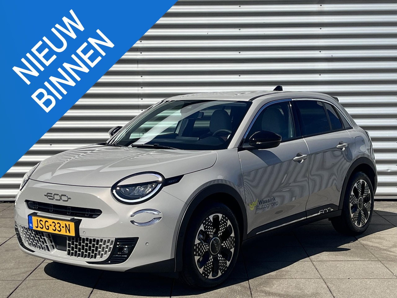 Fiat 600 - 1.2 Hybrid La Prima Automaat | Navigatie | Camera | Leder | Elektrische Stoelen | Massage - AutoWereld.nl