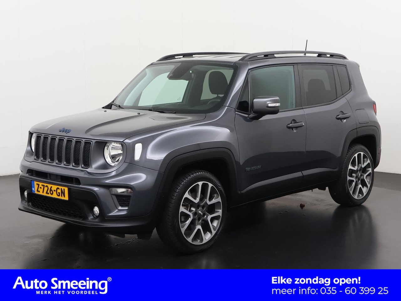Jeep Renegade - 4xe 240 Plug-in PHEV S | Camera | Blind spot | Stoelverwarming | Adapt.cruise |  Zondag Op - AutoWereld.nl