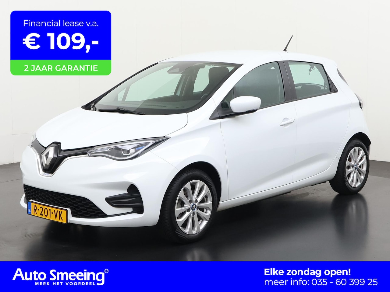Renault Zoe - R110 Life 52 kWh (ex Accu) | Stoel/Stuurverwarming | Camera | Warmtepomp | Zondag Open! - AutoWereld.nl
