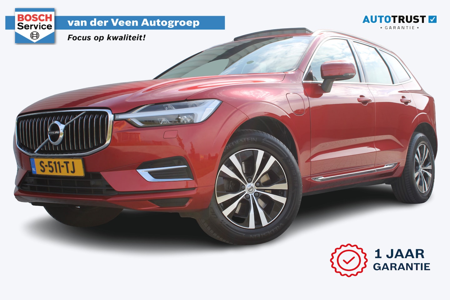 Volvo XC60 - 2.0 Recharge T6 AWD R-Design | Incl. 12 maanden garantie | Cruise control | Climate contro - AutoWereld.nl