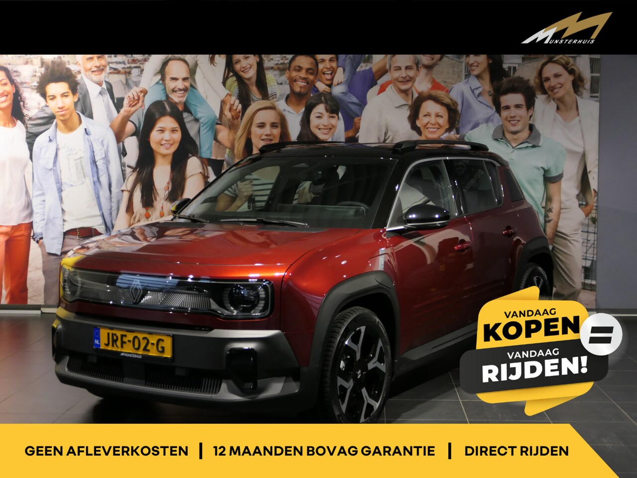 Renault 4 - comfort range techno 52 kWh - Occasion Lease vanaf €559 p/m - *Vraag naar beschikbaarheid! - AutoWereld.nl