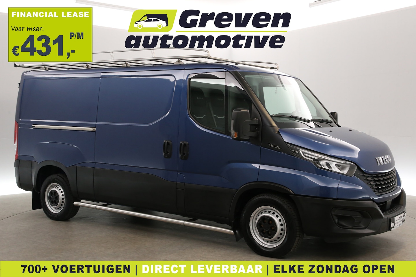Iveco Daily - 2.3 L2H1 | 3500kg Trekgew. | Airco | Cruise | Carplay | 3 Zits | Trekhaak | Imperiaal - AutoWereld.nl