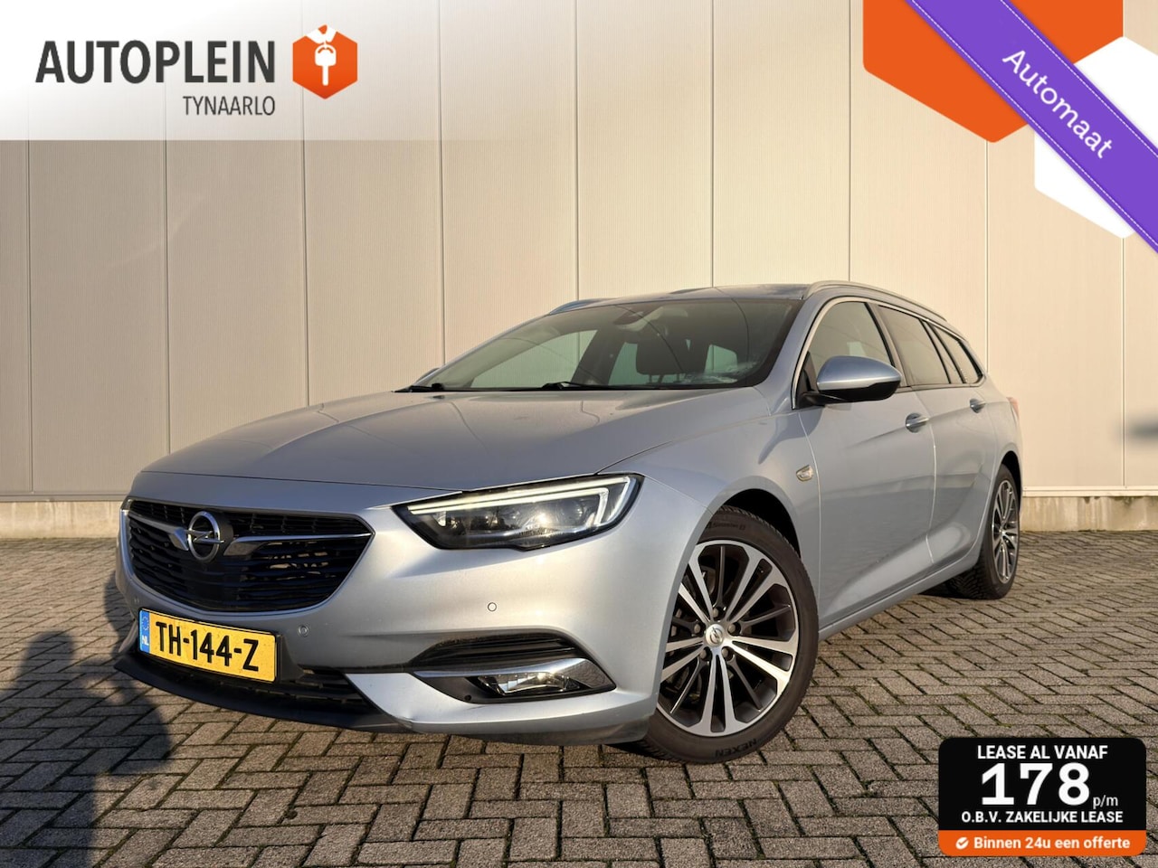 Opel Insignia Sports Tourer - 1.5 Turbo Exclusive Automaat HUD|*Climate*|Trekhaak|Navi|LED|Cruise - AutoWereld.nl