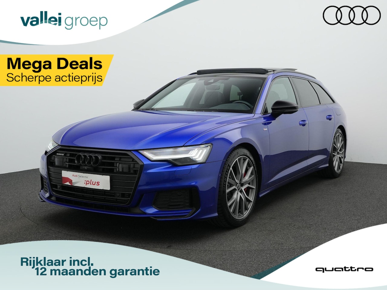 Audi A6 Avant - 55 TFSI e Quattro Pro Line S Competition / S-Line | Panoramadak | Trekhaak | Lederpakket | - AutoWereld.nl