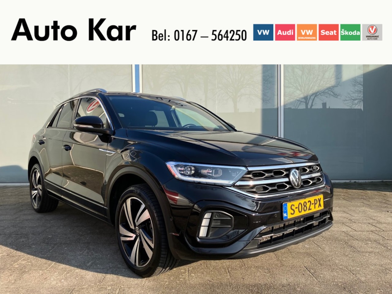Volkswagen T-Roc - 1.5 TSI DSG automaat R-line Business Sport Climatronic afneembare trekhaak - AutoWereld.nl