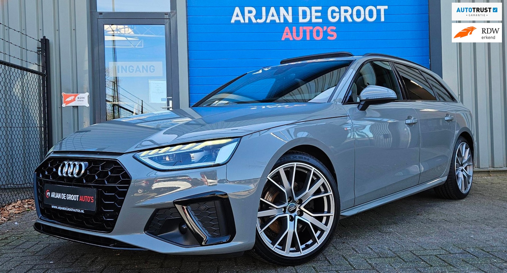Audi A4 Avant - 35 TFSI Pano 3 x S-line 19" Virtuel Carplay® Zeer mooi! - AutoWereld.nl
