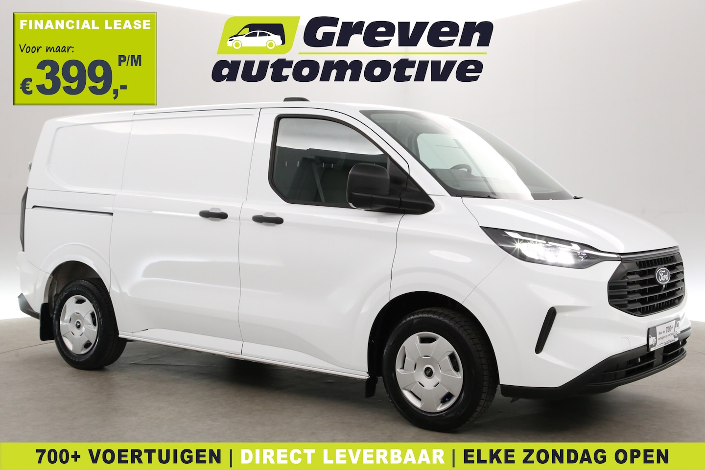 Ford Transit Custom - 2.0 TDCI L1H1 | Airco | Virtual | Camera | 3 Zits | Cruise | Carplay | LED - AutoWereld.nl