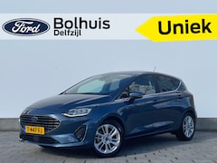 Ford Fiesta - EcoBoost Hybrid Titanium X | Winterpack | Adapt. Cruise | Camera | Navi | 1e eigenaar | LE