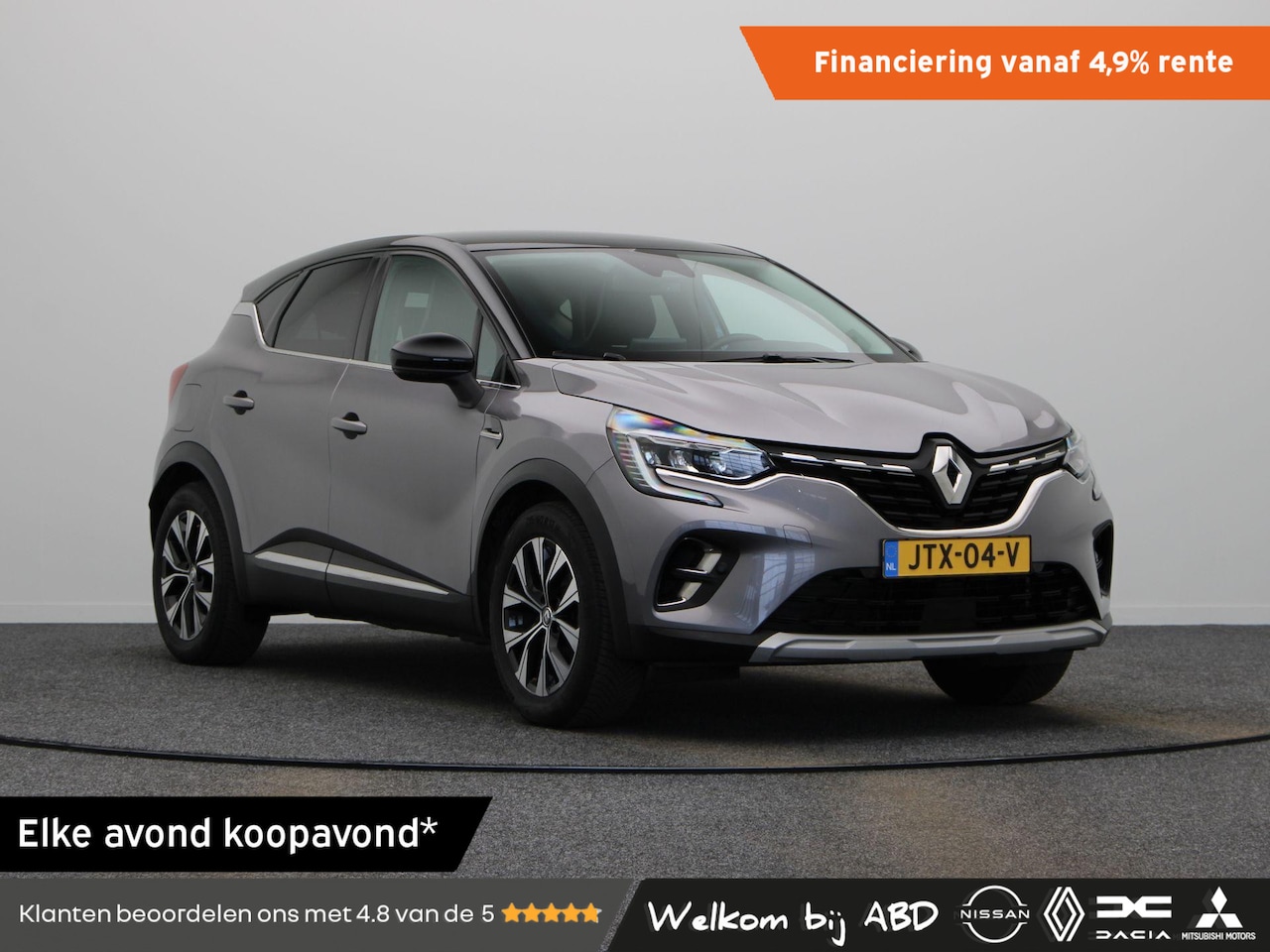 Renault Captur - E-Tech Hybrid 145pk Techno | Grootscherm navigatie | Digitaal dashboard | Achteruitrijcame - AutoWereld.nl
