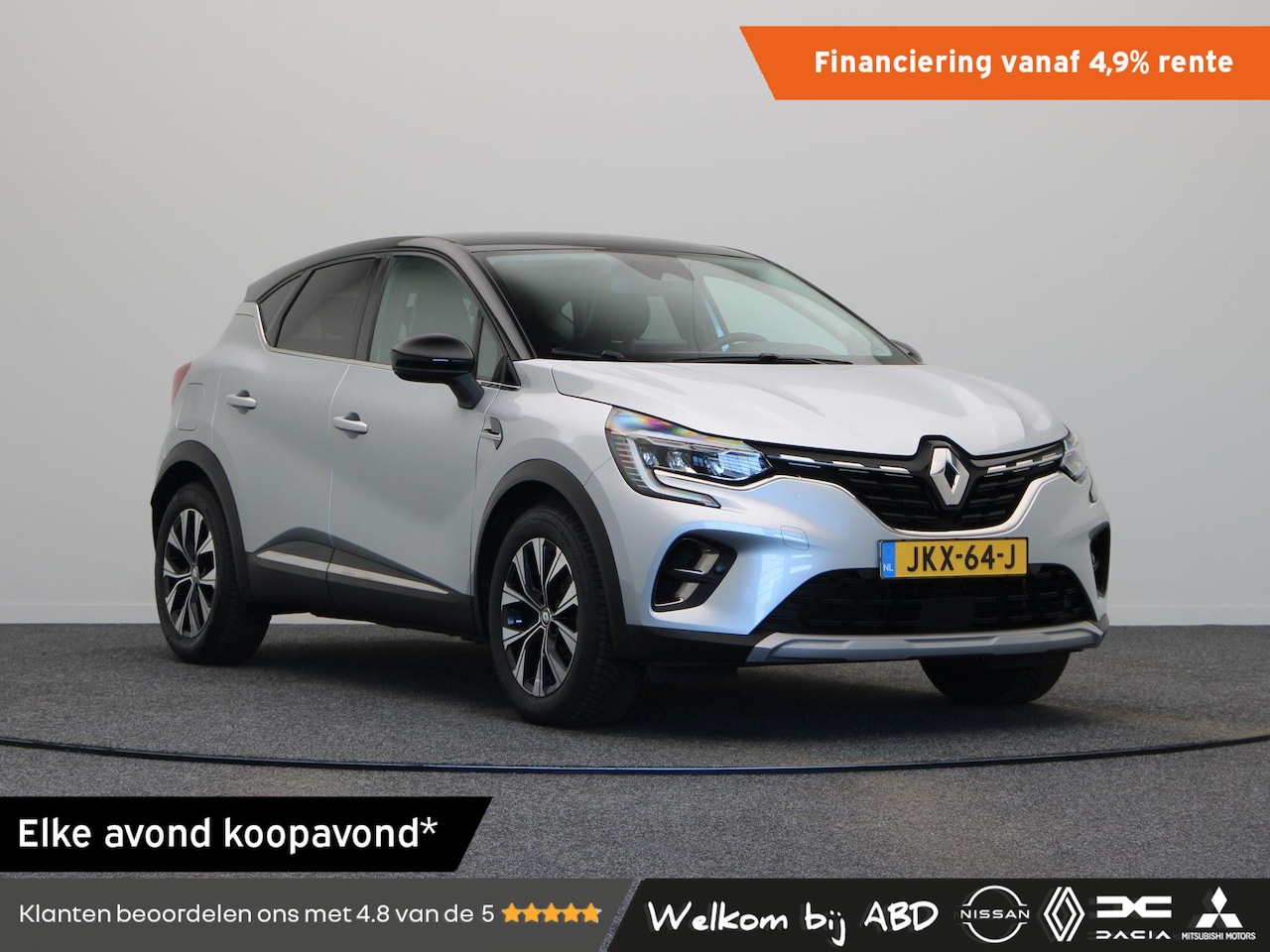 Renault Captur - E-Tech Hybrid 145pk Techno | Clima | Groot navi | Achteruitrij camera | LED | Keyless | - AutoWereld.nl