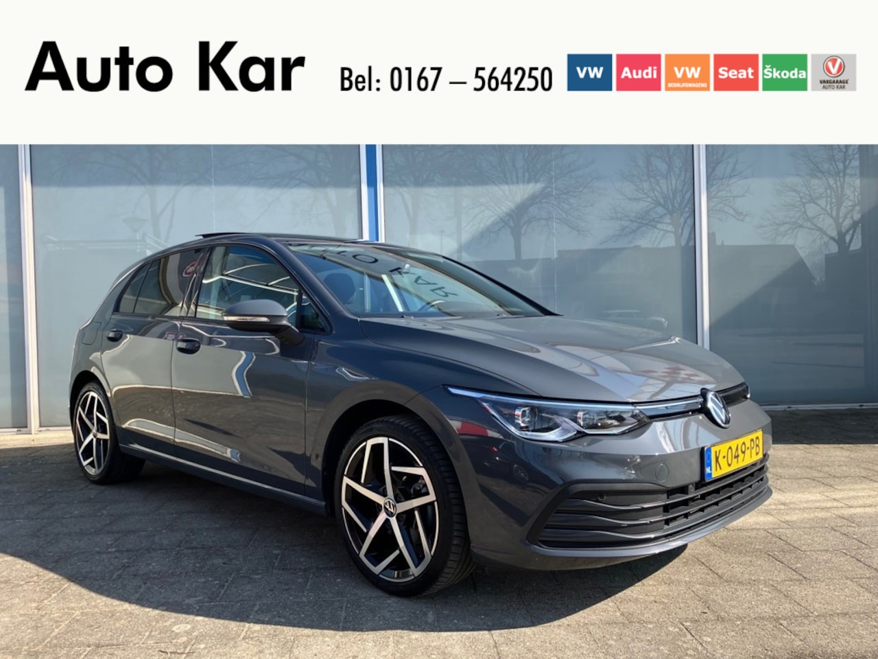 Volkswagen Golf - 1.5 TSI 6-versn. Schuifdak Metallic lak Climatronic Bluetooth Apple carplay - AutoWereld.nl