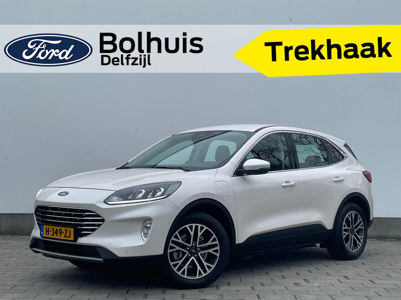 Ford Kuga - 2.5 225PK PHEV Titanium | Elektr. Trekhaak  | Cruise Control | 18-inch | Climate Control | - AutoWereld.nl