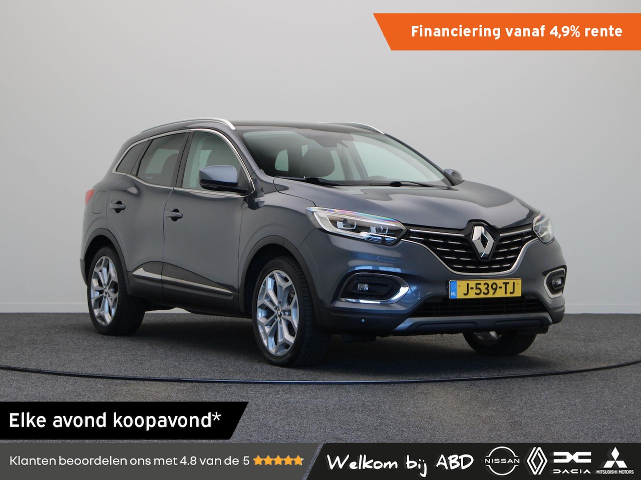 Renault Kadjar - TCe 140pk Intens | Stoelverwarming | Bose | Navigatie | LED koplampen | Keyless | Cruise c - AutoWereld.nl