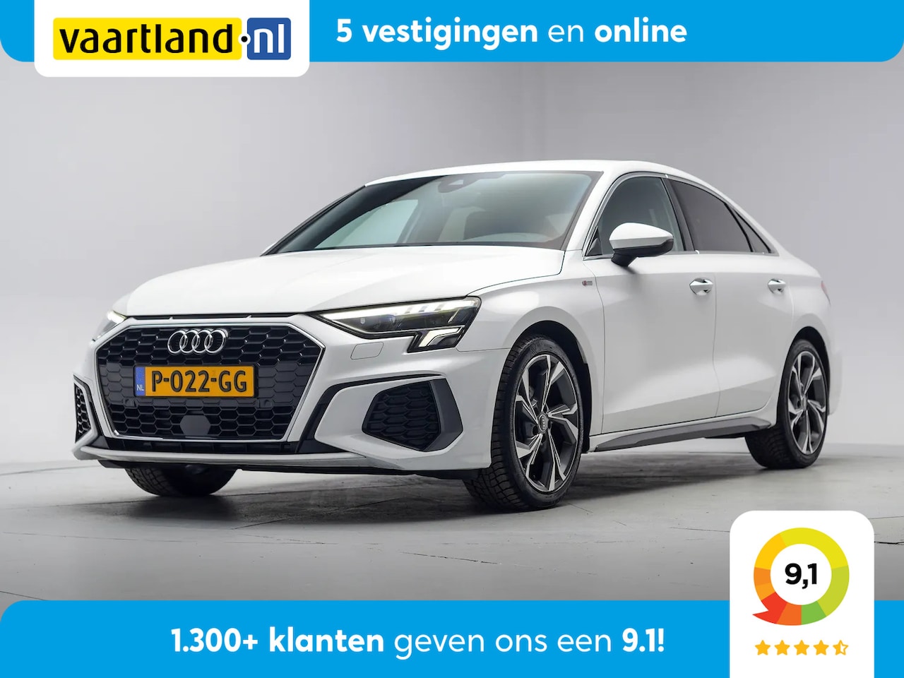 Audi A3 - 30 TFSI S Line edition Aut. [ Adapt.cruise Full LED Navi Virtual ] - AutoWereld.nl