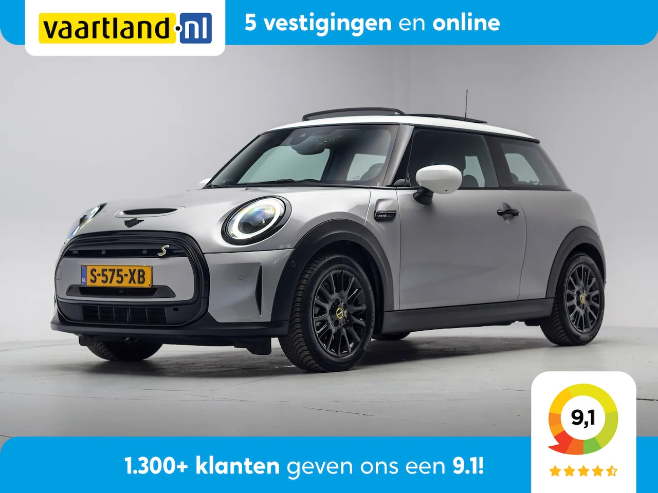 MINI Mini-Electric - Cooper SE Cooper SE Camden edition 3-Fase [ Panorama Leder Sportstoelen Navi Camera ] - AutoWereld.nl