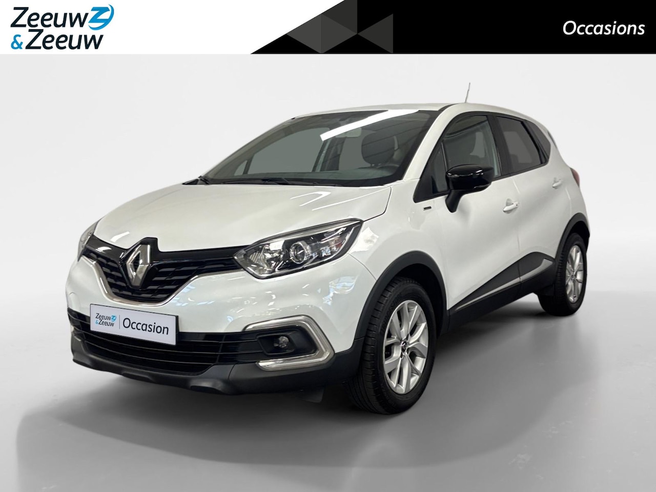 Renault Captur - 0.9 TCe Limited NAVI AIRCO CRUISE CONTROLE PARKEERSENSOREN LM VELGEN HOGE INSTAP BLUETOOTH - AutoWereld.nl
