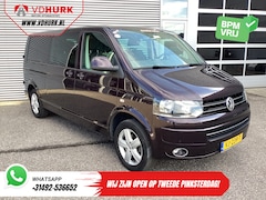 Volkswagen Transporter - 2.0 TDI 140 pk DSG Aut. L2 Dubbel Cabine DC EXPORT 2.5t Trekverm./ Cruise/ Airco/ PDC V+A/