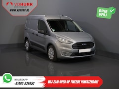 Ford Transit Connect - 1.0 BENZINE 100 pk BPM VRIJ Garantie t/m 06-2029 3 Pers./ Airco/ PDC/ DAB