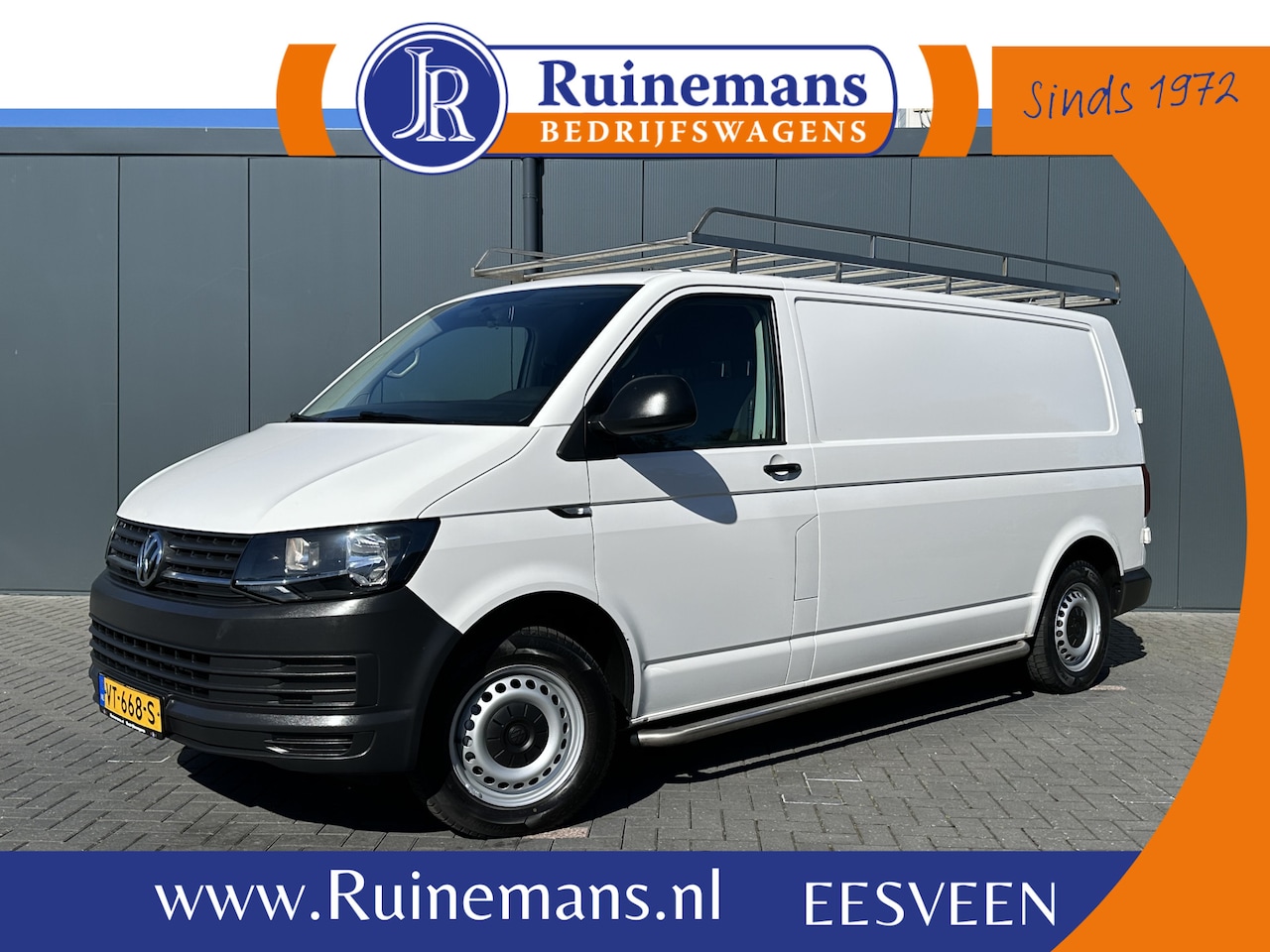 Volkswagen Transporter - 2.0 TDI / L2H1 / VAN DE EERSTE EIGENAAR /TREKHAAK / IMPERIAAL / AIRCO / BIJRIJDERSBANK - AutoWereld.nl
